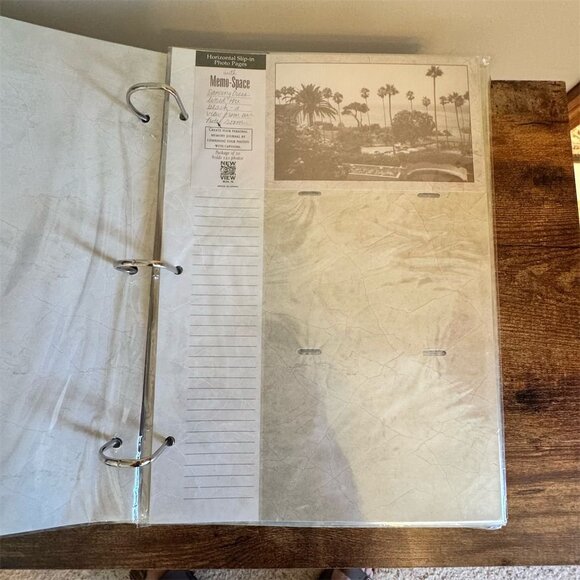 Cheri Blum Photo Journal Album w/ Memory Pockets Holds 160 Photos - Picture 9 of 9